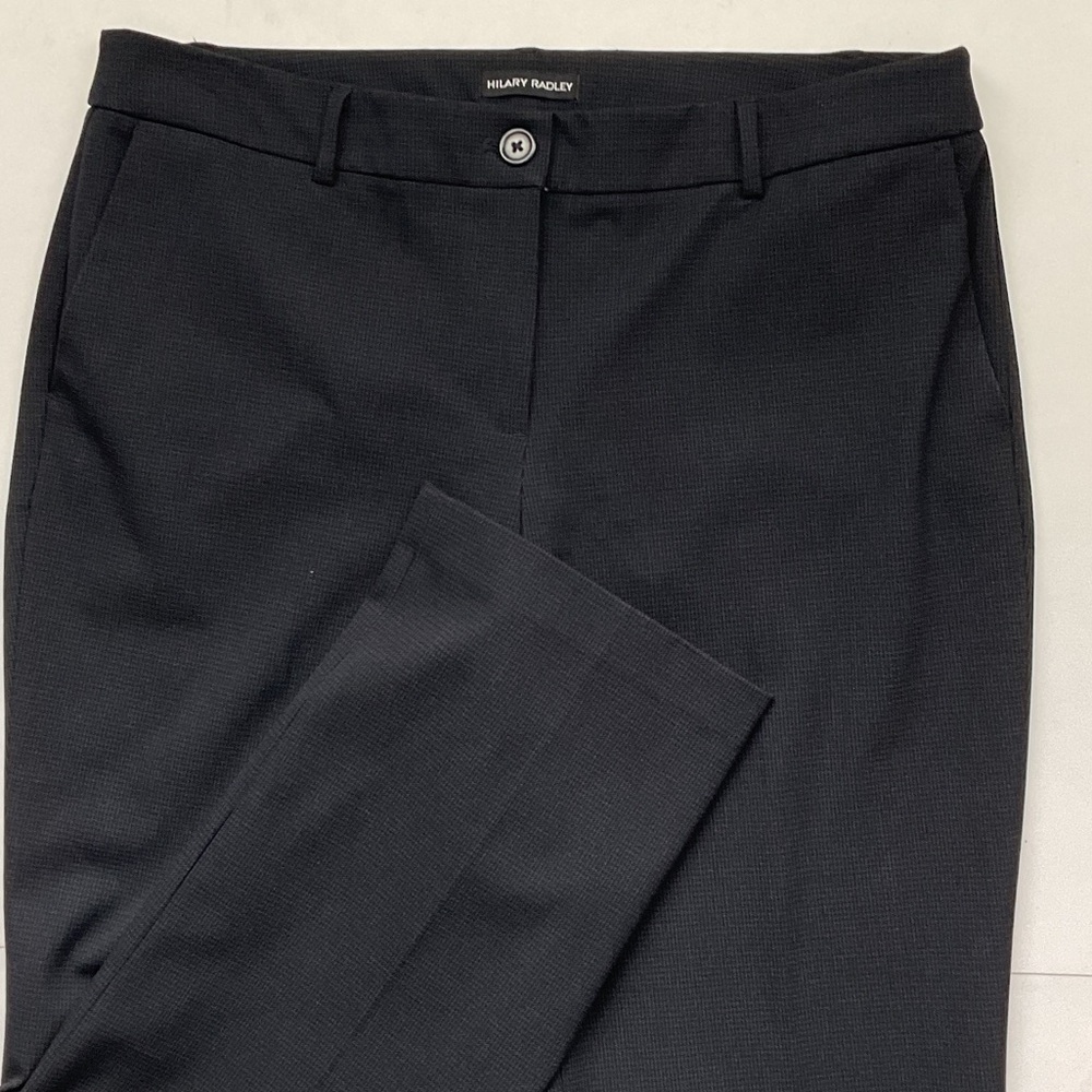Hilary Radley Women's Black Tailored Dress Pants